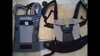 Carrier Comparison Lillebaby Airflow vs Ergobaby Ventus [upl. by Croner]