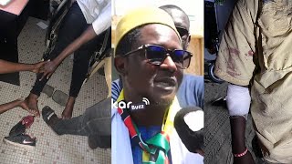 Les images de lattaque contre Le caravane de Cheikh Bara Ndiaye et Mara Niass [upl. by Aundrea868]