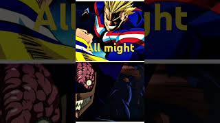 All might vs Nomu AZGaming phonk edit [upl. by Nohs]