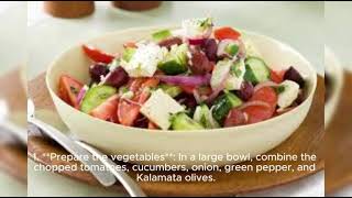 How to make Greek Salad [upl. by Seni613]