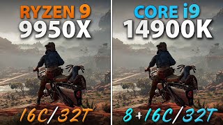 Ryzen 9 9950X vs i914900K  Test in Games 11 w Ryzen Patch [upl. by Tija]