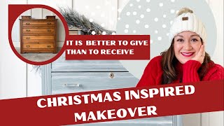 Eastlake Dresser Makeover  Spirit of Christmas Furniture Flip [upl. by Esinrahc]