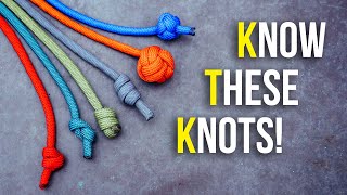 6 Single Strand Stopper Knots You Should Know [upl. by Zerep705]