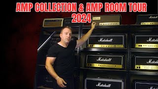 Amp Head Collection and Amp Room Tour 2024 [upl. by Einhorn833]