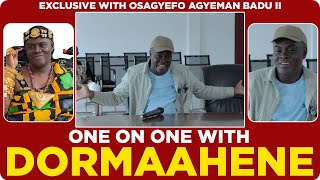 Deep convo with Osagyefo Dormaahene as Bonokyempem Ass makes a historic visit [upl. by Madonia342]