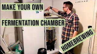 How to make fermentation chamber the easiest way  DIY for homebrew [upl. by Jacquetta]