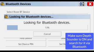 Carlson SurvCE how to connect RTK with SLD100 and SurvCE 5 [upl. by Ocirnor151]