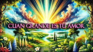 Cuan Grande Es Tu Amor  Hermosa Canción Cristiana de Adoración y Reflexión [upl. by Amitie]