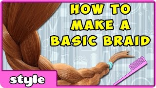 Basic Braid Tutorial [upl. by Adnuhsor]