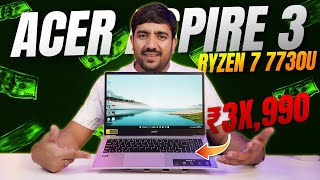 Acer Aspire 3 AMD Ryzen 7 7730U Laptop  Unbeatable Performance At An Unbeatable Price 🔥 [upl. by Race103]