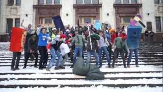 Harlem Shake Winter Lomonosovs MSU [upl. by Aryek]