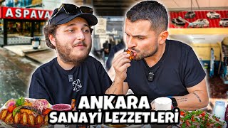 ANKARA SANAYİ LEZZETLERİNİ DENEDİK  wMesutCanTomay [upl. by Nois]