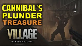 Cannibals Plunder Treasure Location amp Ottos Mill MiniBoss  Resident Evil 8 Village RE8 Guide [upl. by Ecerahc]