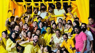 Mashook’s Haldi Night Hangama 🥰  Mashura  Basheer Bashi  Suhana [upl. by Suhsoj]