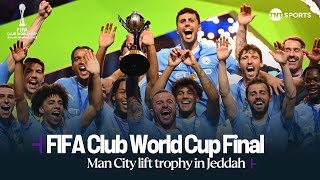 Manchester City Trophy Lift amp FIFA Club World Cup Title Celebrations 🩵🏆 [upl. by Enilav]