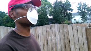 Applying Thompsons Waterseal to fence [upl. by Notle]