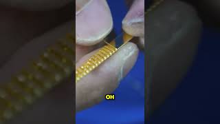 how jewelry is made from gold [upl. by Eellek]