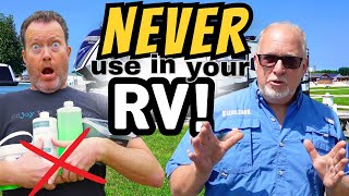 RV Products That Damage Your RV Black amp Grey Tank Cleaning Myths [upl. by Ahselak]