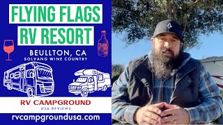 Flying Flags RV Resort Buellton CA [upl. by Namyac]