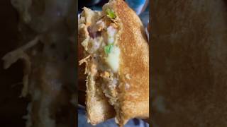 Mix vegetable cheese sandwich shortsvideo viralvideo shorts viralshorts [upl. by Aerdnas343]