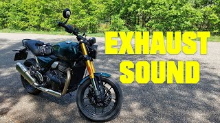 2024 TRIUMPH SPEED 400  STOCK EXHAUST SOUND [upl. by Ellennod]