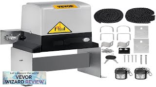 VEVOR Automatic Sliding Gate Opener 1400LBS with 2 Remote Controls Gate Operator Review [upl. by Nuawd538]