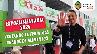 EXPOALIMENTARIA 2024 Visitando la feria de alimentos más importante de Latinoamérica [upl. by Ellehcrad]