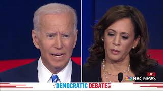 First Democratic Primary Debate  Night Two  June 27 2019 on NBC News  Kamala Harris vs Joe Biden [upl. by Assedo]