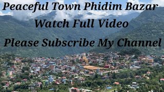 View of Phidim bazarPanchtharTrek and travelvlog [upl. by Gaiser205]