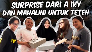 KADO DARI A IKY DAN KAK LINI BIKIN TEH PUTRI BAHAGIA [upl. by Htabmas]