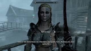 How Mjoll The Lioness Lost Grimsever  Skyrim Special Edition [upl. by Bough]