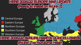 FREE RENAULT RLINK 2 MAP UPDATE 2024Q2 IS HERE [upl. by Lesly]