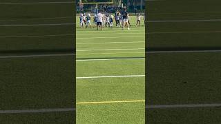 Coral Springs Chargers 6u 7 Dominick Curtis with the tackle… football [upl. by Manly]