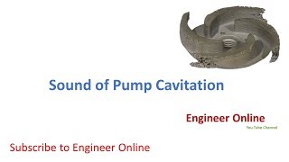 Sound of Cavitating Pump Centrifugal Pumps Cavitation in Centrifugal Pump Pump Cavitation Sound [upl. by Miett748]