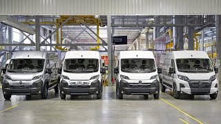 2024 Stellantis Large Vans PRODUCTION Line In Italy  Boxer Ducato Jumper amp Movano [upl. by Eirroc]