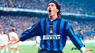 Goles de Iván Zamorano en Inter de Milan 1996 2000 [upl. by Sama]