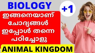 PLUS ONE BIOLOGY ANIMAL KINGDOM IN MALAYALAM IMPORTANT QUESTION plusonebiology plusoneexamkerala [upl. by Psyche45]