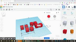 Tinkercad Basics  Copy Paste Delete Undo [upl. by Tiersten]