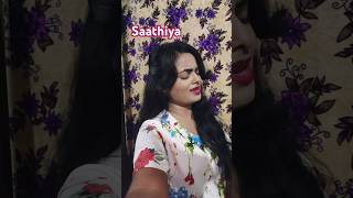 Saathiya  Raw Vocal Cover  Subhrasmita Rout shreyaghoshal saathiya shorts [upl. by Kelam]