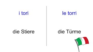 Die ITALIENISCHE AUSSPRACHE  doppelte Konsonanten ACHTUNG Verwechsle nicht diese Wörter [upl. by Aivataj]