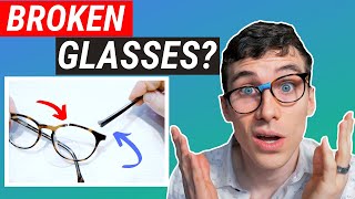 How to Fix Broken Glasses at HOME  and Adjust Them Too [upl. by Naenej]