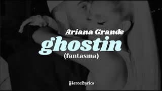 Ariana Grande  ​​​ghostin music video mac miller tribute  ESPAÑOL  LYRICS [upl. by Bathsheba]