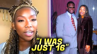 Brandy Reveals How Wanya Morris Of Boyz II Men GR00MED Her [upl. by Sato]