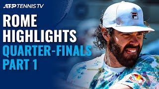 Nadal Renews Zverev Rivalry Opelka Takes On Delbonis  Rome 2021 QuarterFinal Highlights Part 1 [upl. by Acyssej]