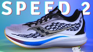 Saucony Endorphin Speed 2 Full Review  Affordable Marathon Racing Shoe 2021 [upl. by Yesor]