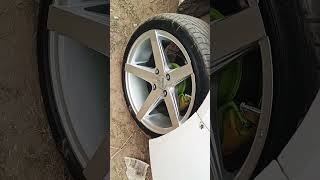 15 quotInch 😍Alto K10 Low profile tyre 🔥 shorts subscribe channel youtubeshorts car [upl. by Ashely]