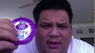 Dannon Light amp Fit Nonfat Greek Yogurt Strawberry Review [upl. by Homovec414]