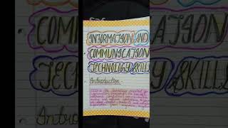 Information and Communication Technology [upl. by Donny]