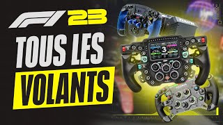 TOUS LES VOLANTS 🎮 DE F1 POUR LE SIM RACING❗🏎 de 100 à  de 5000€ 🤑 [upl. by Iaka]