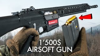 Playing with the most Realistic Airsoftgun  1500 [upl. by Zelig]